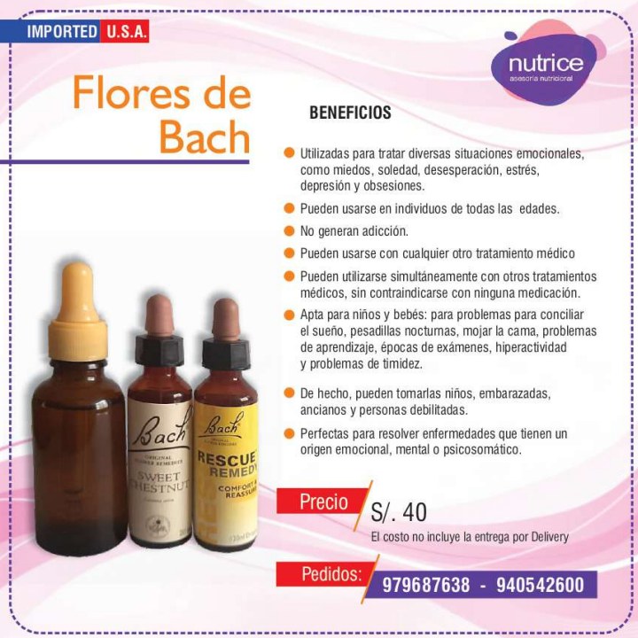 FLORES DE BACH