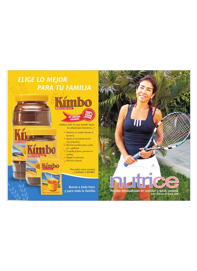 Carátula de Revista Nutrice - Enero 2008