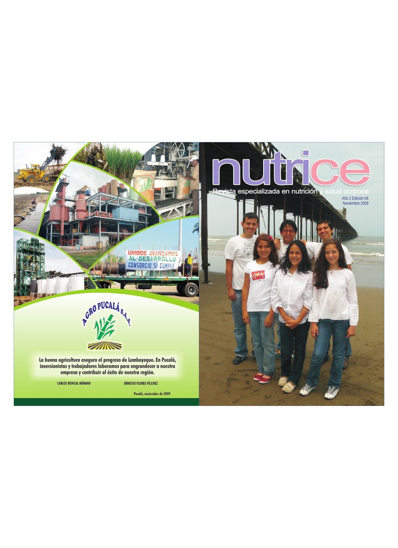 Carátula de Revista Nutrice - Noviembre 2009