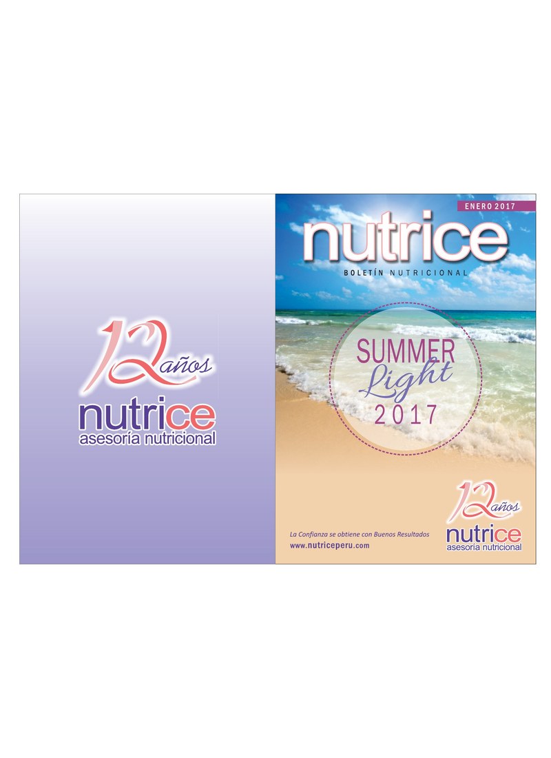 Carátula de Boletín Nutrice - 2017