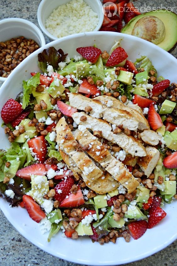Ensalada de pollo