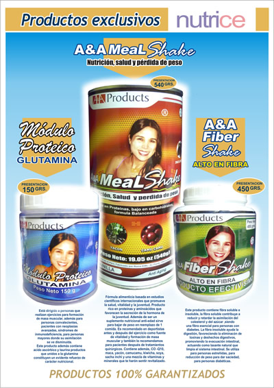 Venta de suplementos nutricionales