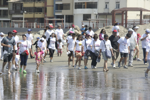 FOTOS DE LA CAMINATA FAMILIAR SALUDABLE 2012